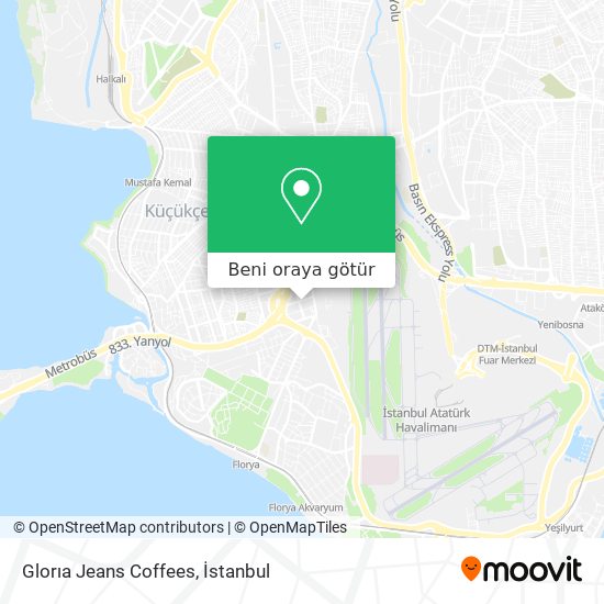 Glorıa Jeans Coffees harita