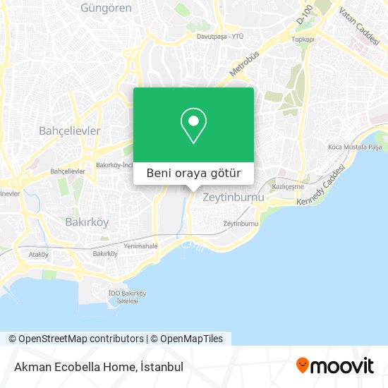 Akman Ecobella Home harita