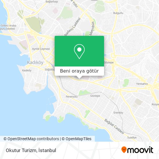 Okutur Turizm harita