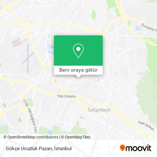Gökçe Ucuzluk Pazarı harita
