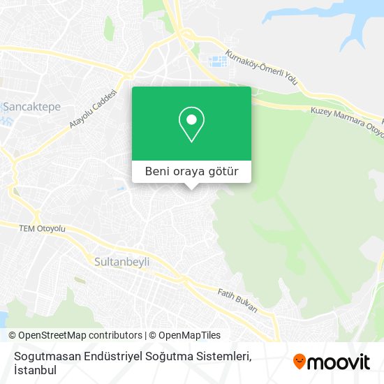 Sogutmasan Endüstriyel Soğutma Sistemleri harita