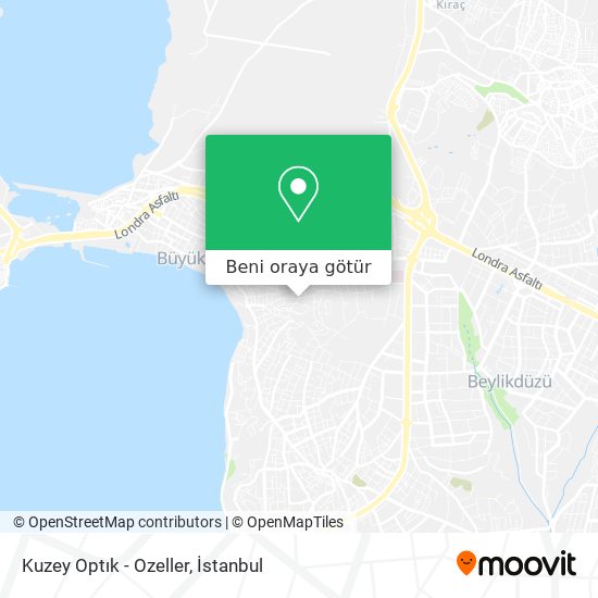 Kuzey Optık - Ozeller harita