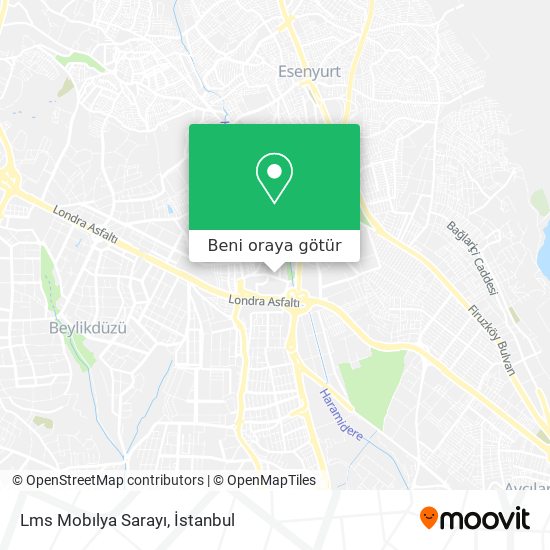 Lms Mobılya Sarayı harita