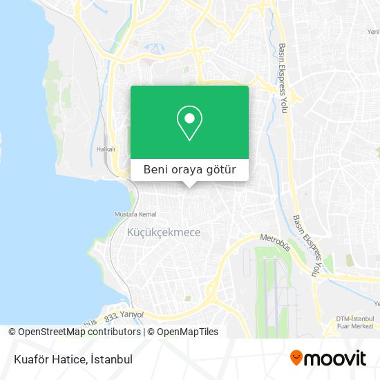 Kuaför Hatice harita