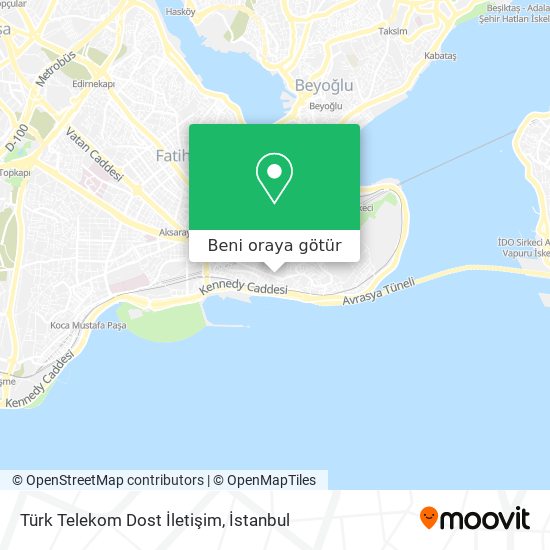 Türk Telekom Dost İletişim harita