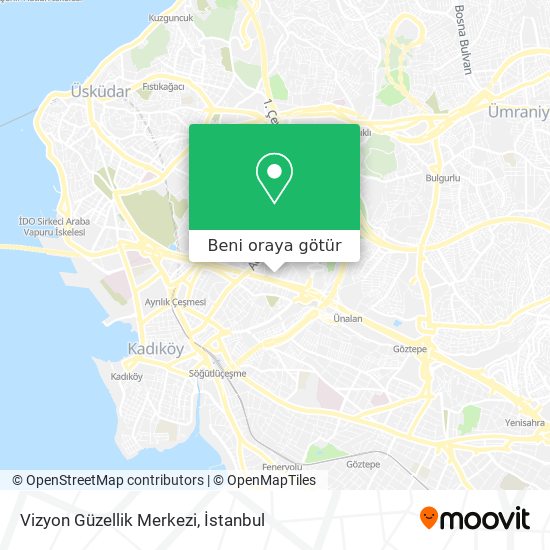 Vizyon Güzellik Merkezi harita