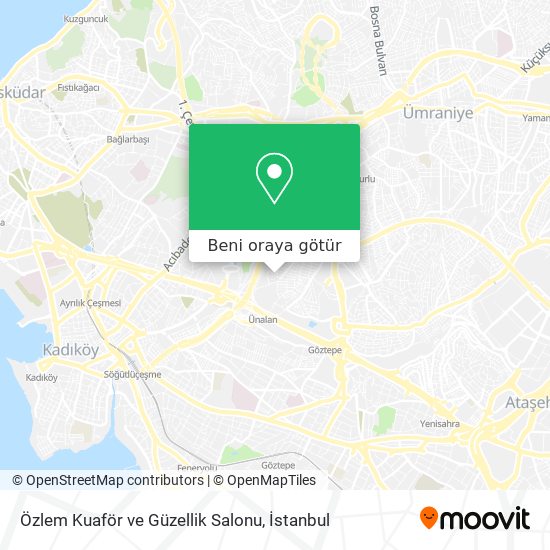 Özlem Kuaför ve Güzellik Salonu harita