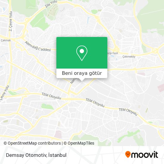 Demsay Otomotiv harita