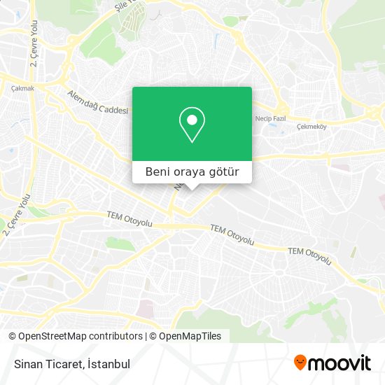 Sinan Ticaret harita