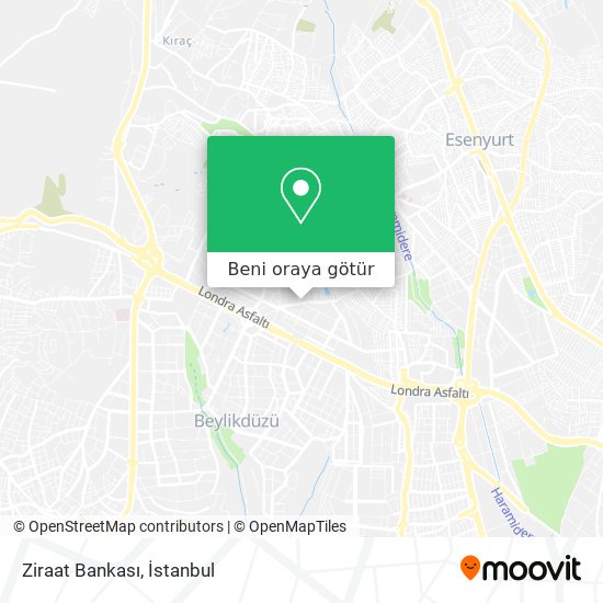 Ziraat Bankası harita
