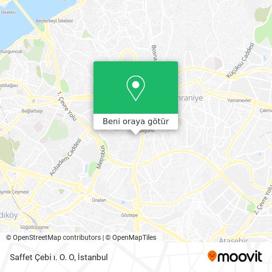Saffet Çebi ı. O. O harita
