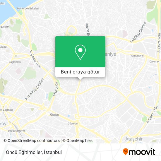 Öncü Eğitimciler harita