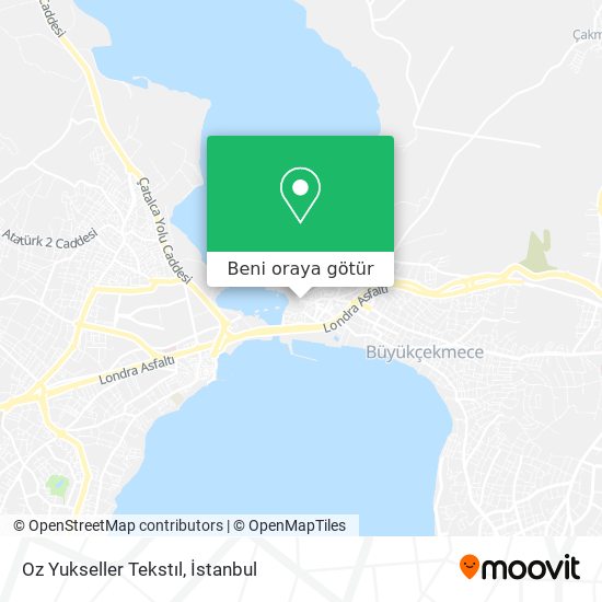 Oz Yukseller Tekstıl harita