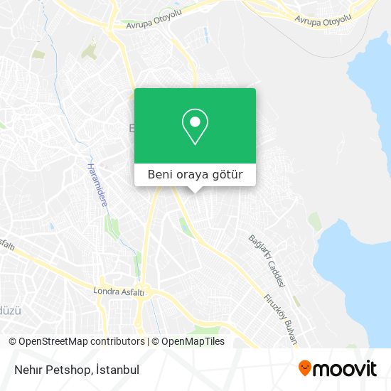 Nehır Petshop harita