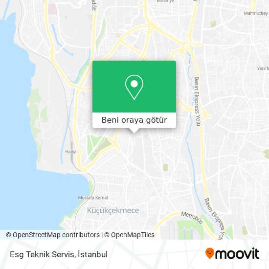 Esg Teknik Servis harita