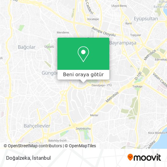 Doğalzeka harita