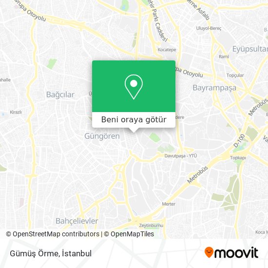 Gümüş Örme harita