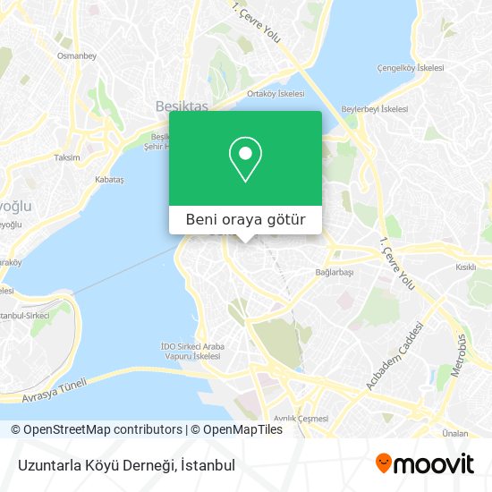 Uzuntarla Köyü Derneği harita