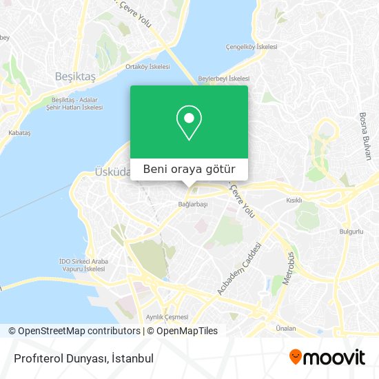 Profıterol Dunyası harita