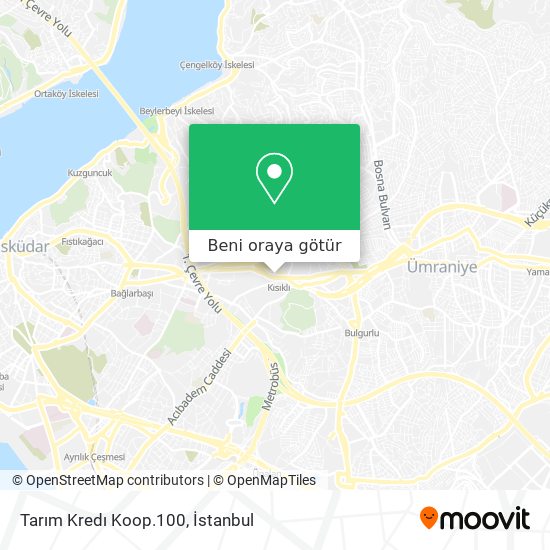 Tarım Kredı Koop.100 harita