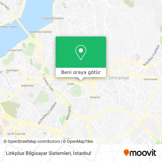 Linkplus Bilgisayar Sistemleri harita