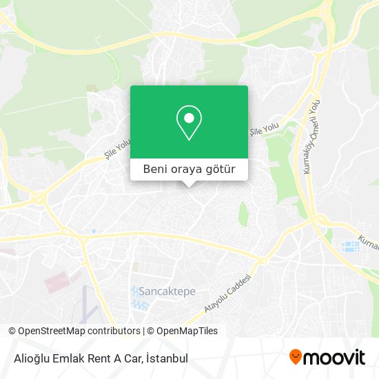 Alioğlu Emlak Rent A Car harita