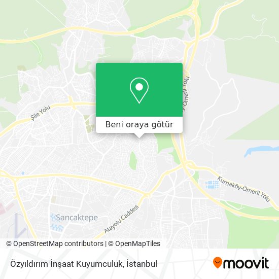 Özyıldırım İnşaat Kuyumculuk harita
