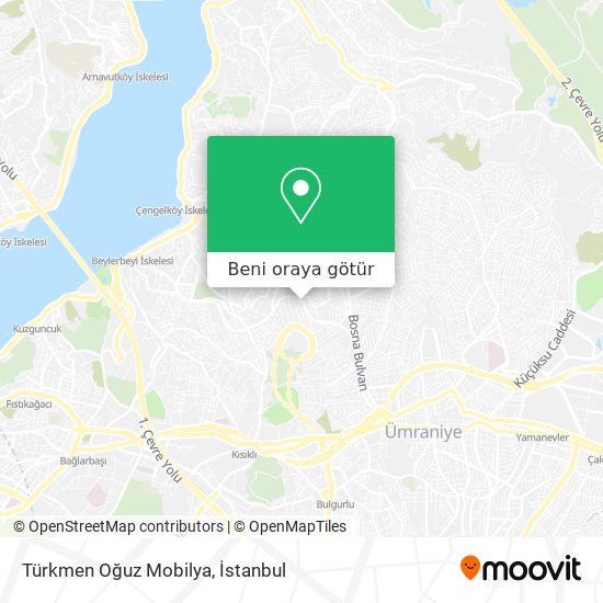 Türkmen Oğuz Mobilya harita