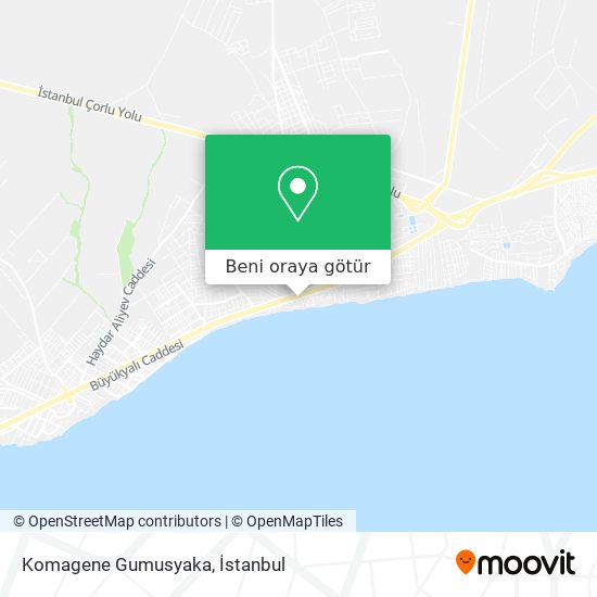 Komagene Gumusyaka harita