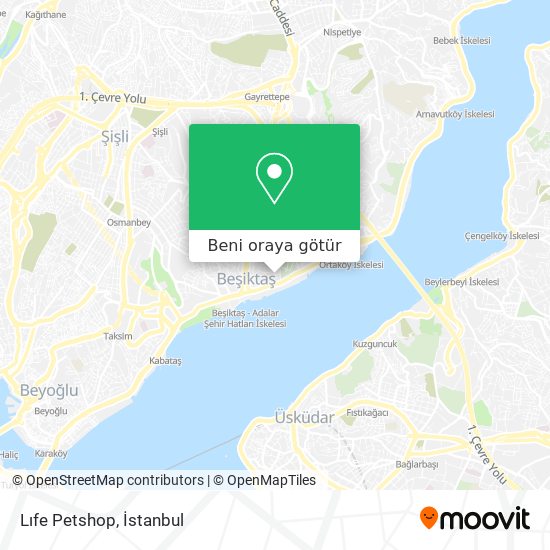 Lıfe Petshop harita