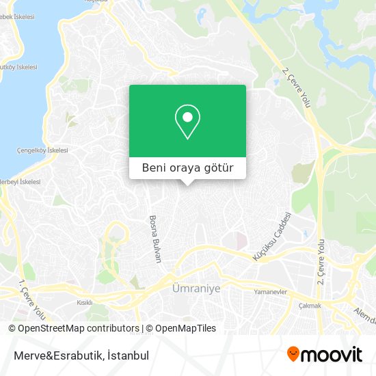Merve&Esrabutik harita