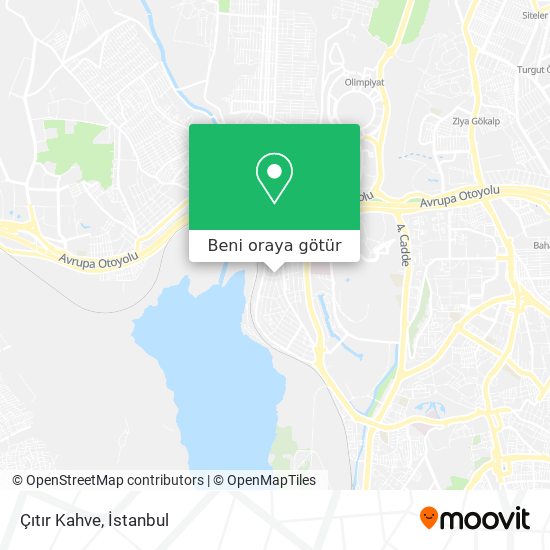 Çıtır Kahve harita