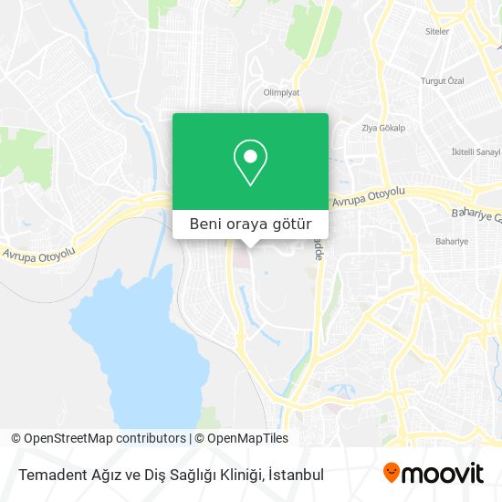 Temadent Ağız ve Diş Sağlığı Kliniği harita