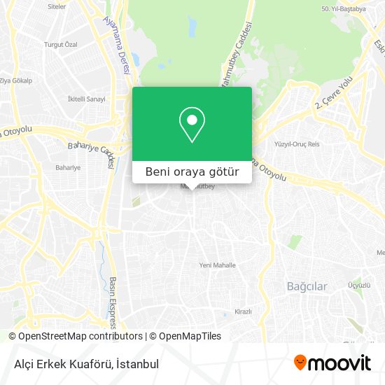 Alçi Erkek Kuaförü harita
