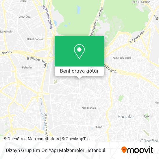 Dizayn Grup Em On Yapı Malzemelerı harita