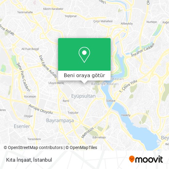 Kıta İnşaat harita