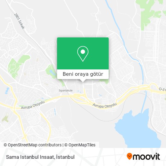 Sama Istanbul Insaat harita