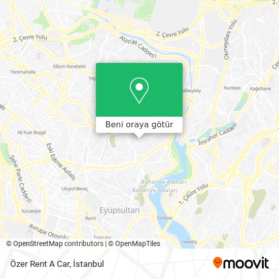 Özer Rent A Car harita