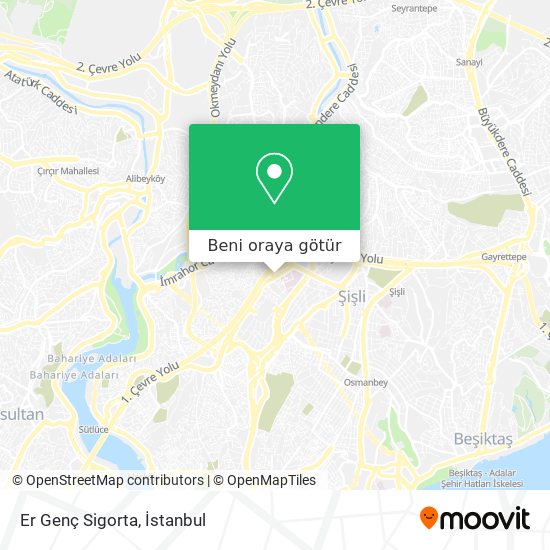 Er Genç Sigorta harita