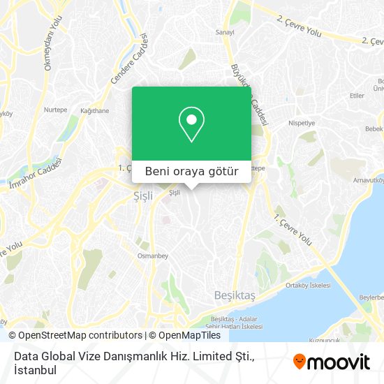 Data Global Vize Danışmanlık Hiz. Limited Şti. harita