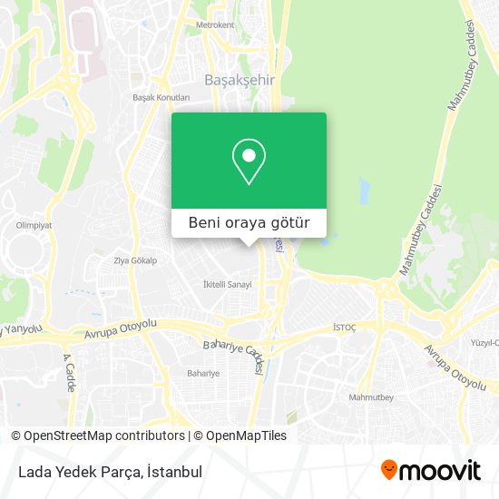 Lada Yedek Parça harita