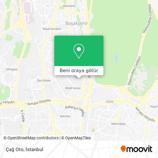 Çağ Oto harita
