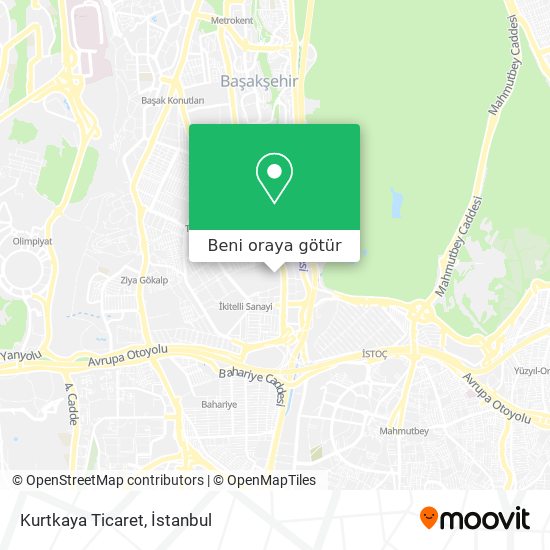 Kurtkaya Ticaret harita