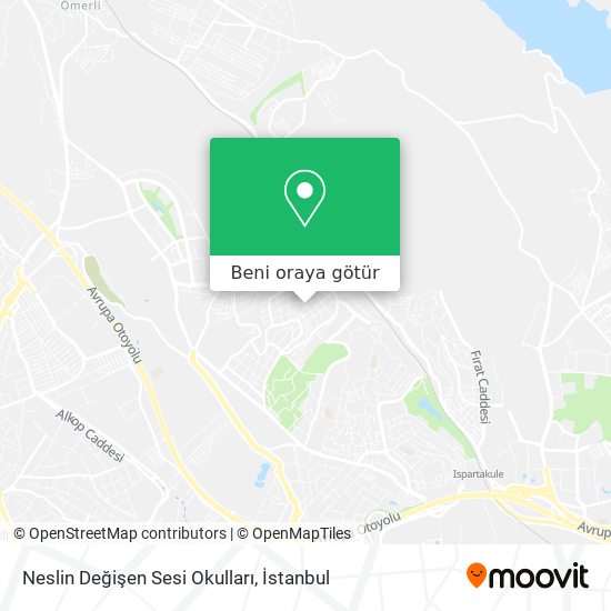 Neslin Değişen Sesi Okulları harita