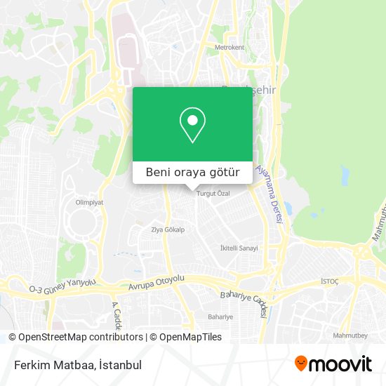 Ferkim Matbaa harita