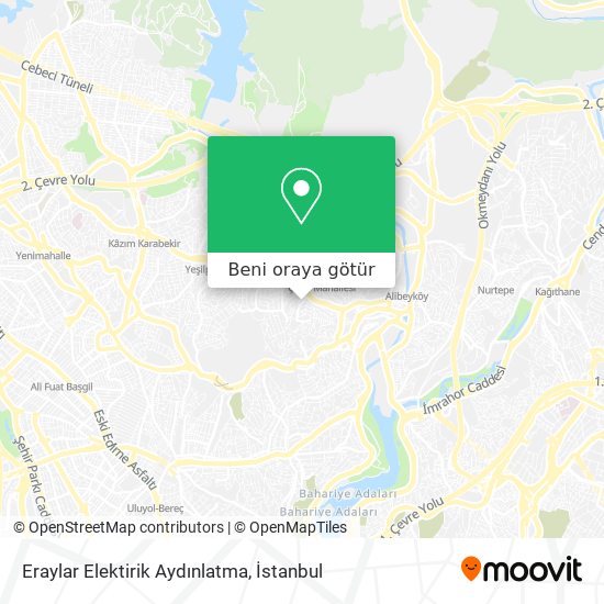 Eraylar Elektirik Aydınlatma harita
