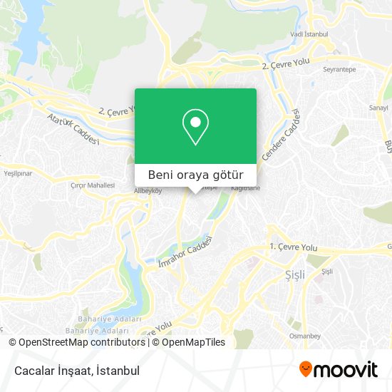 Cacalar İnşaat harita
