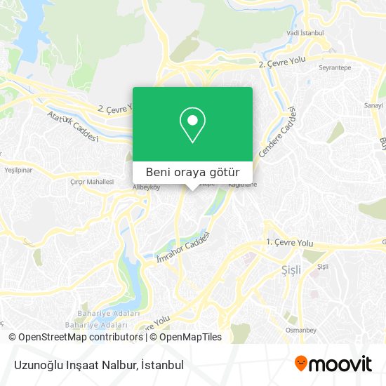 Uzunoğlu Inşaat Nalbur harita