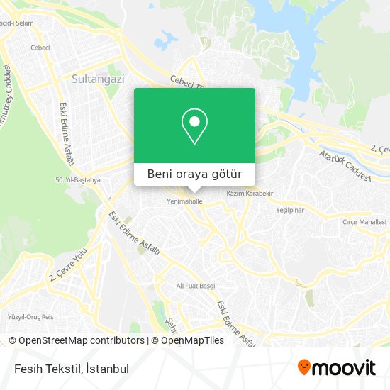 Fesih Tekstil harita