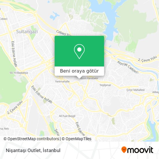 Nişantaşı Outlet harita